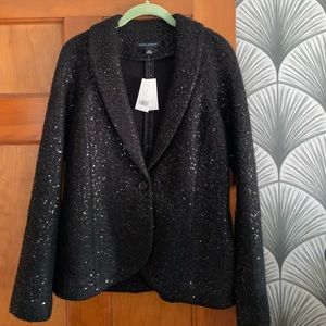 NWT Banana Republic Sparkle Blazer Size 6